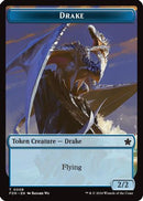 Drake // Goblin Doubled-Sided Token [Foundations]