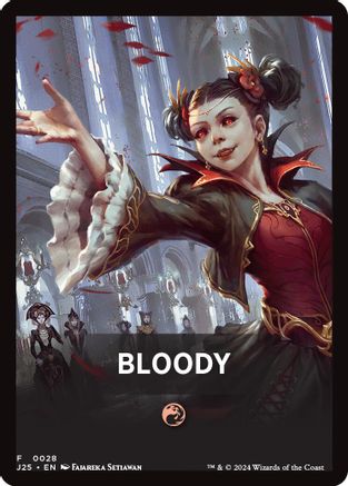 Bloody Theme Card - Foundations Jumpstart