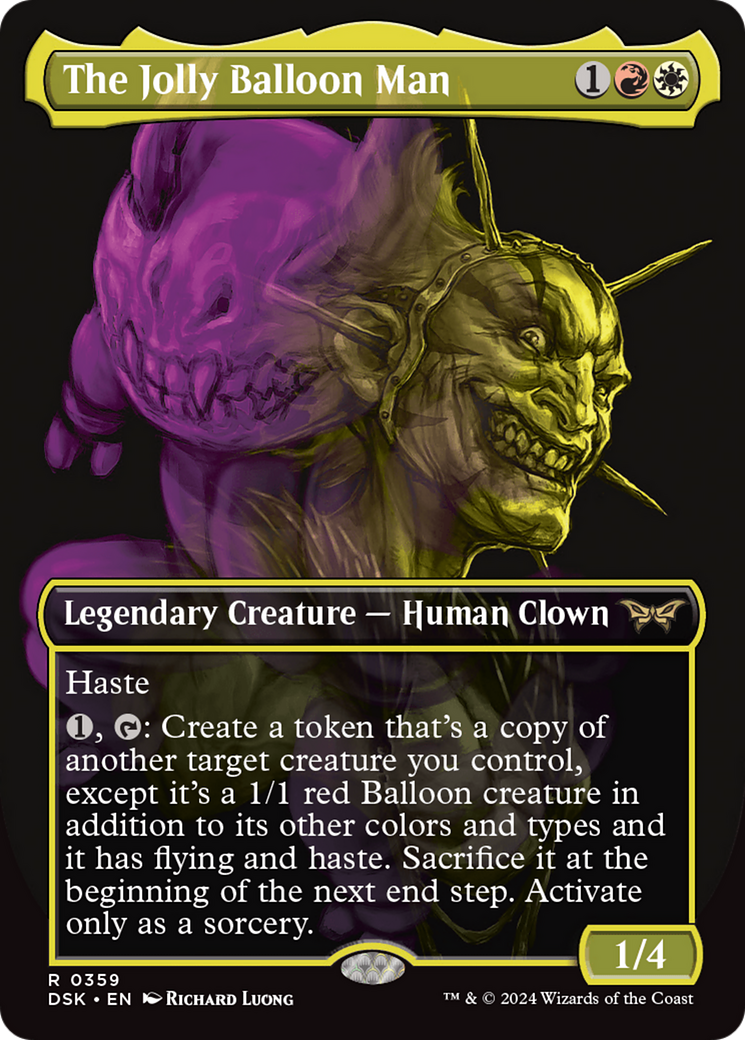 The Jolly Balloon Man (Showcase) [Duskmourn: House of Horror] (Borderless)