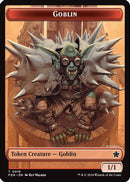 Goblin // Treasure Double-Sided Token [Foundations]