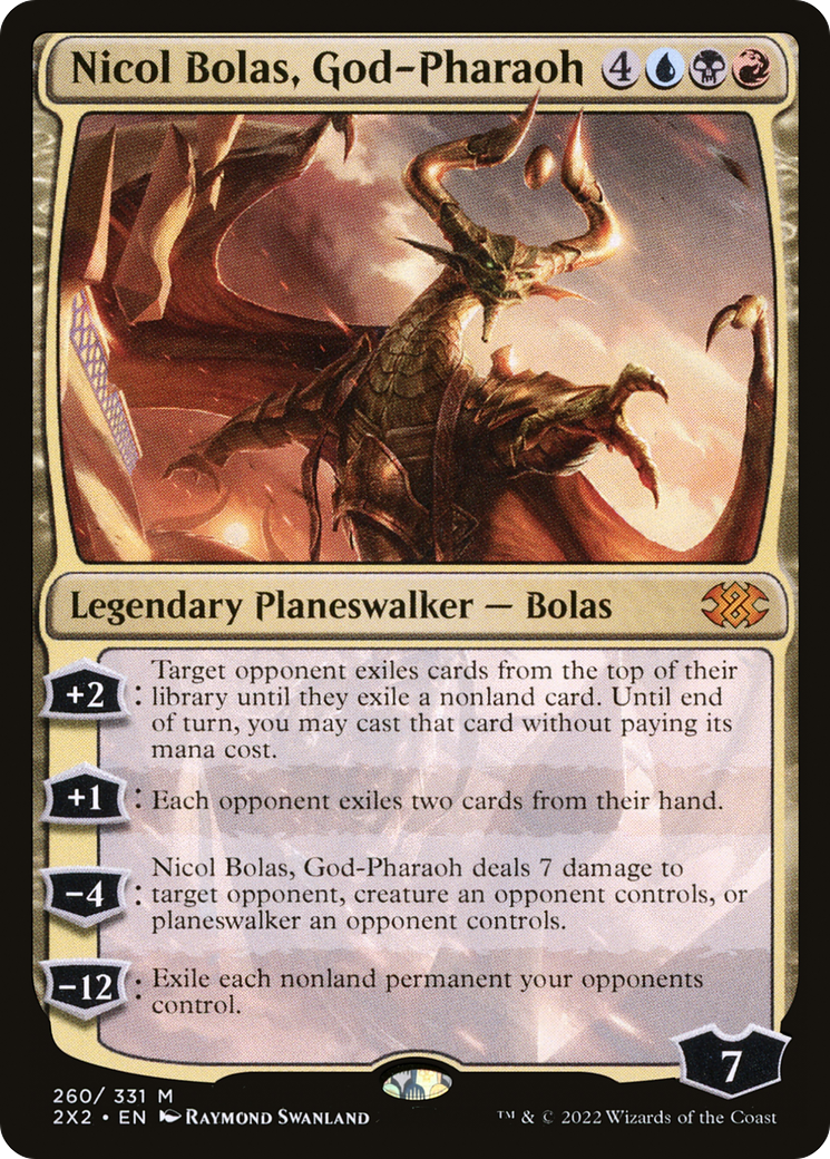 Nicol Bolas, God-Pharaoh - [Double Masters 2022]