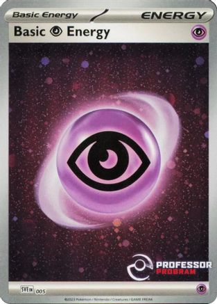 Psychic Energy - 5 (2023) [Professor Program Promos] - Holofoil