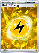 Basic Lightning Energy - 12 (Cracked Ice Holo) [SVE Scarlet & Violet Energies] - Holofoil