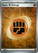 Basic Fighting Energy (Cracked Ice Holo) 014 [SVE Scarlet & Violet Energies]  - Holofoil