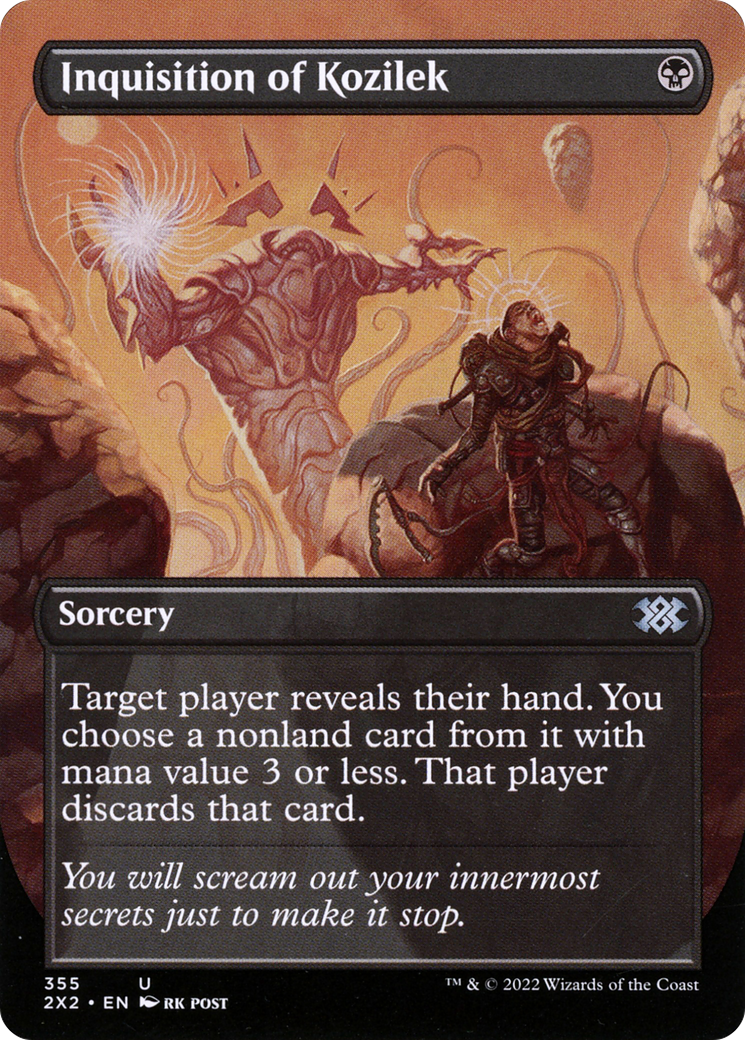 Inquisition of Kozilek (Borderless) [Double Masters 2022]