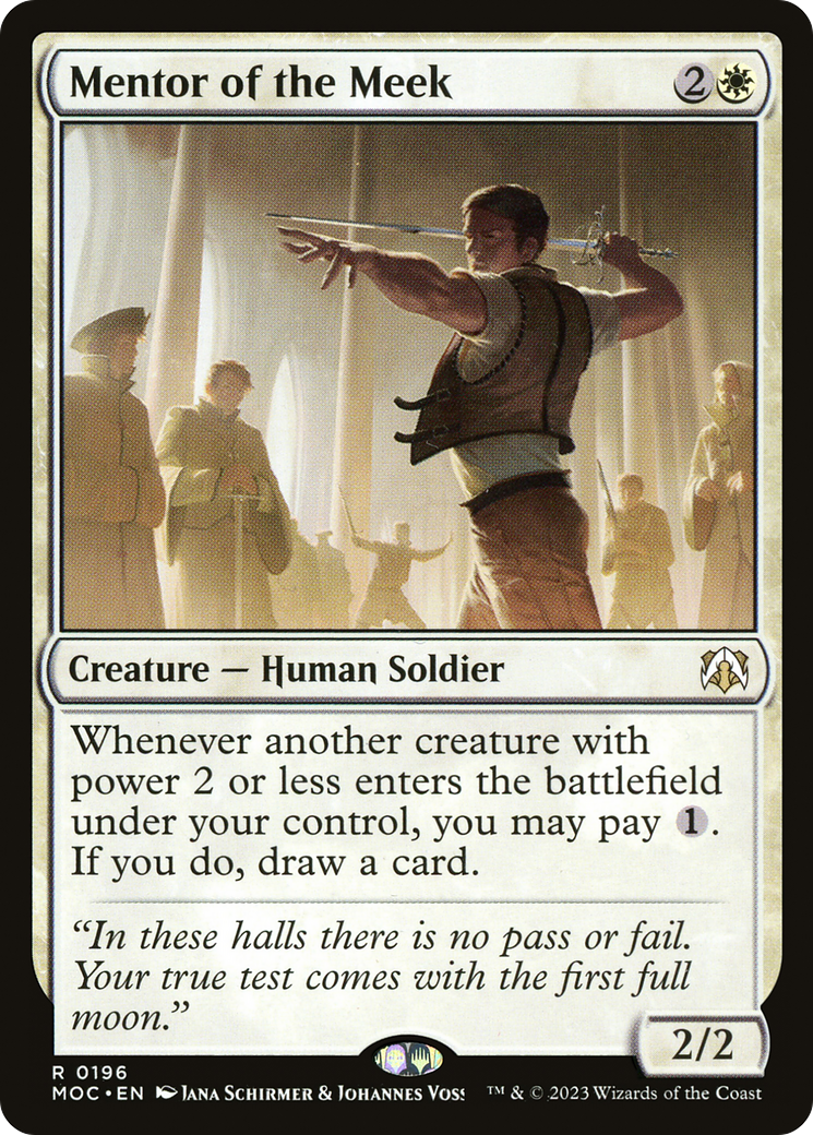 Mentor of the Meek - [March of the Machine Commander]