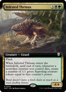 Infested Thrinax (Extended Art): (Extended Art) [Modern Horizons 3 Commander]