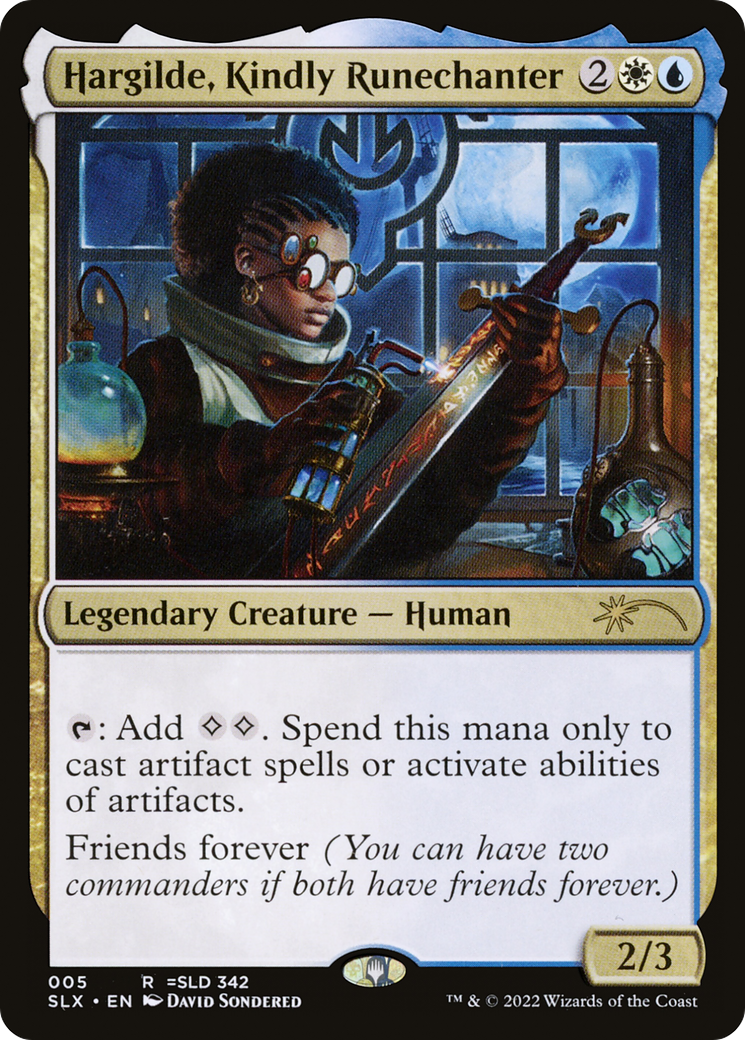 Hargilde, Kindly Runechanter [Universes Within]