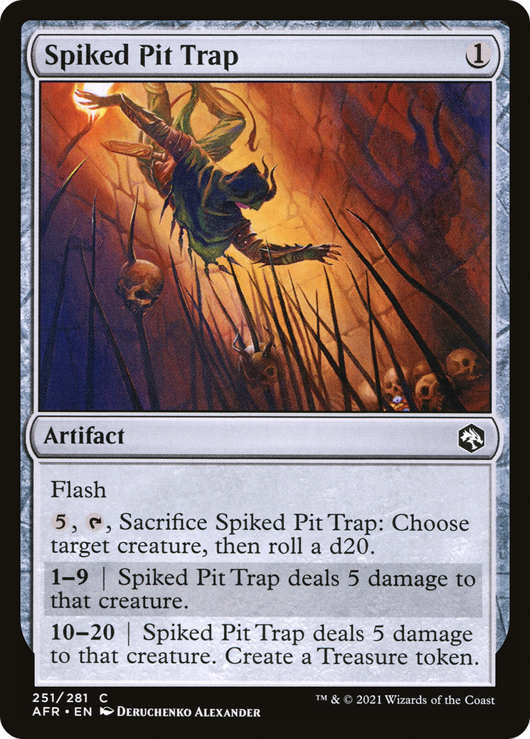 Spiked Pit Trap - [Adventures in the Forgotten Realms]