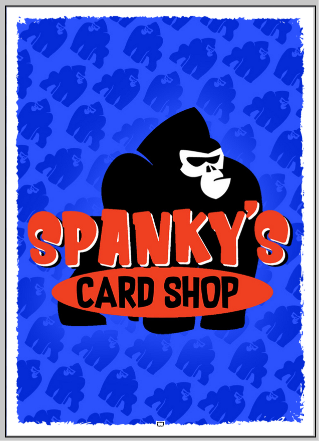 Spanky's Card Shop [Island Gorilla] Art Sleeves Matte 100 Standard