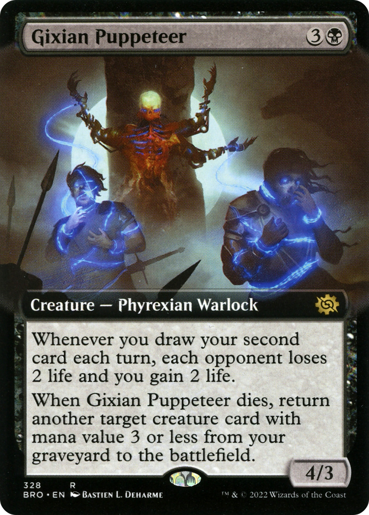 Gixian Puppeteer (Extended Art): (Extended Art) [The Brothers' War]