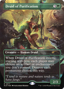 Druid of Purification (Rainbow Foil) (Borderless) [Secret Lair Drop] Foil
