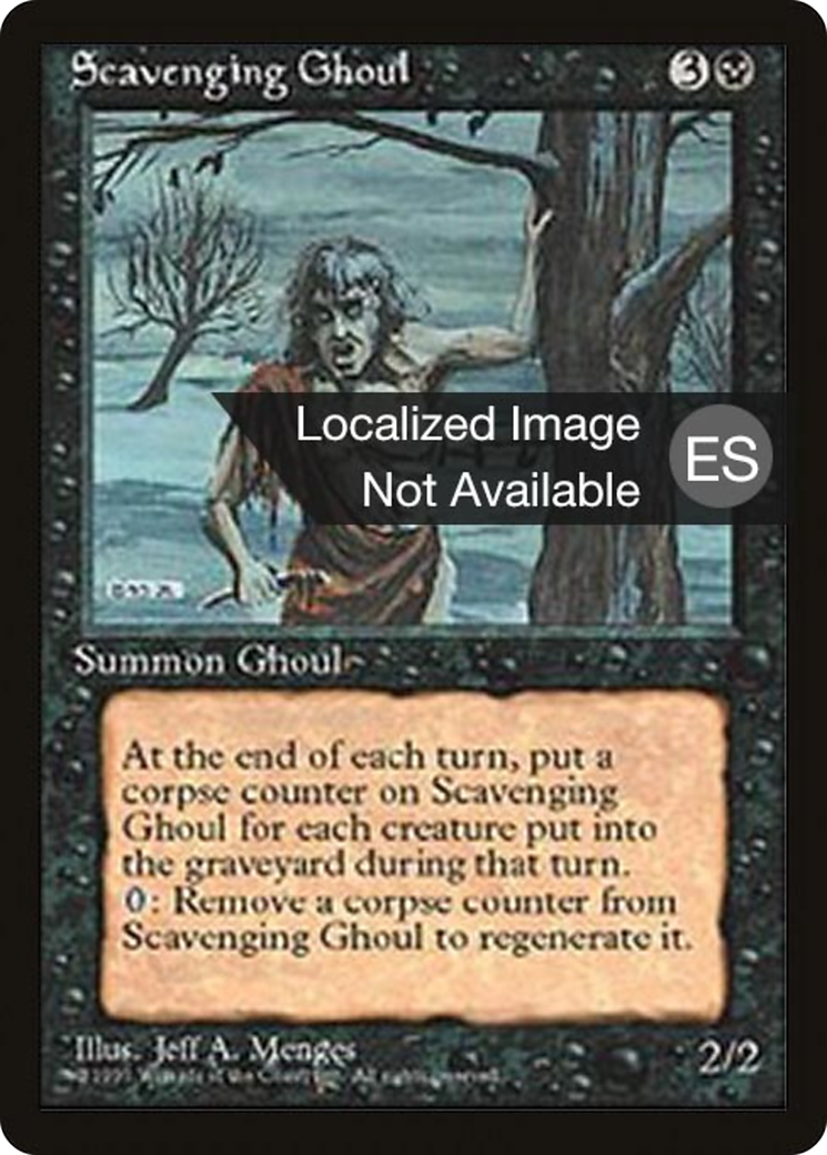 Scavenging Ghoul [Fourth Edition (Foreign Black Border)]