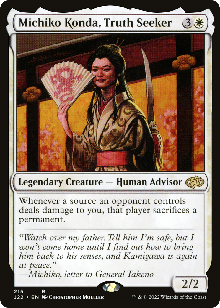 Michiko Konda, Truth Seeker [Jumpstart 2022]