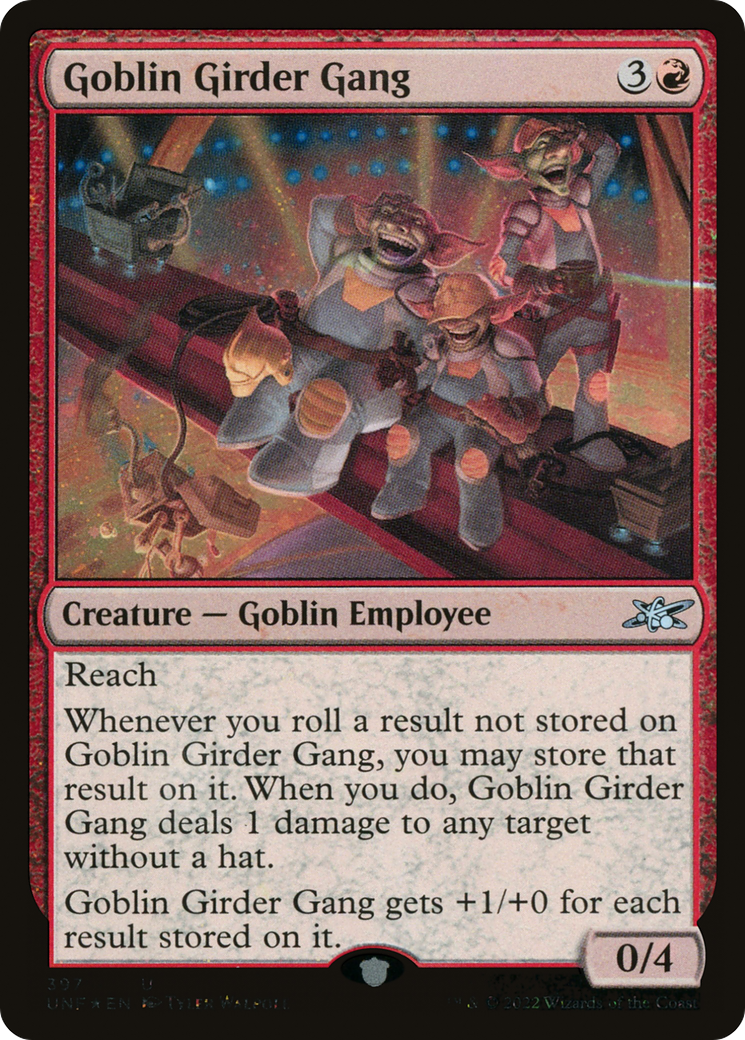 Goblin Girder Gang (Galaxy Foil) [Unfinity] Foil