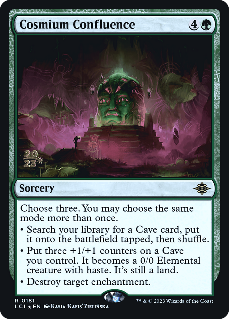 Cosmium Confluence [The Lost Caverns of Ixalan Promos] Foil