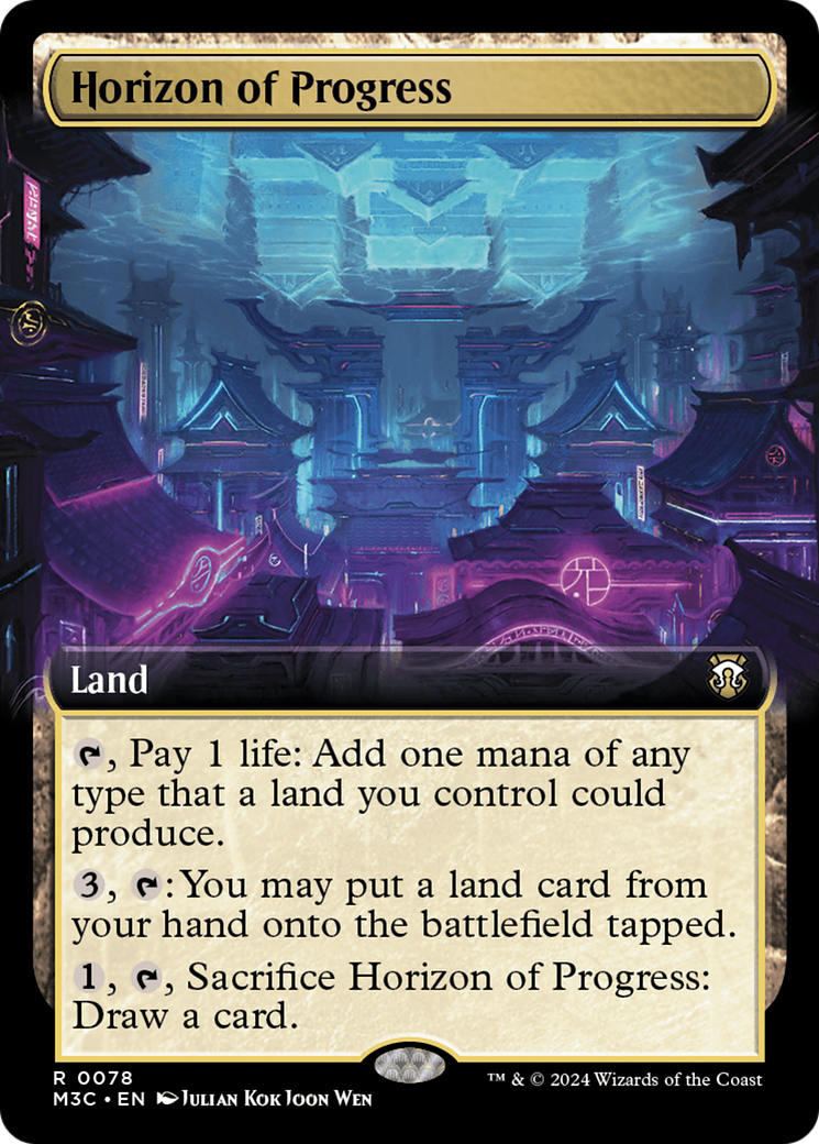 Horizon of Progress (Extended Art): (Extended Art) [Modern Horizons 3 Commander]