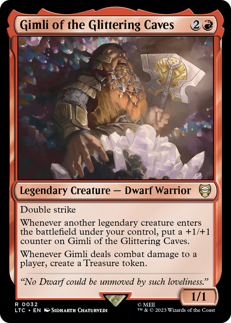 Gimli of the Glittering Caves [Tales of Middle-earth Commander]