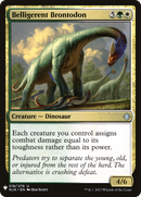 Belligerent Brontodon [Mystery Booster]