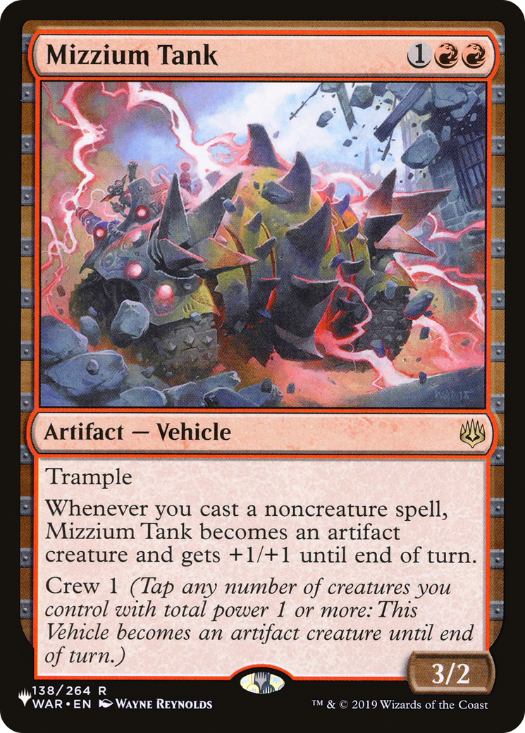 Mizzium Tank - [The List]