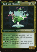 Tusk and Whiskers (Showcase) (Galaxy Foil) [Unfinity]