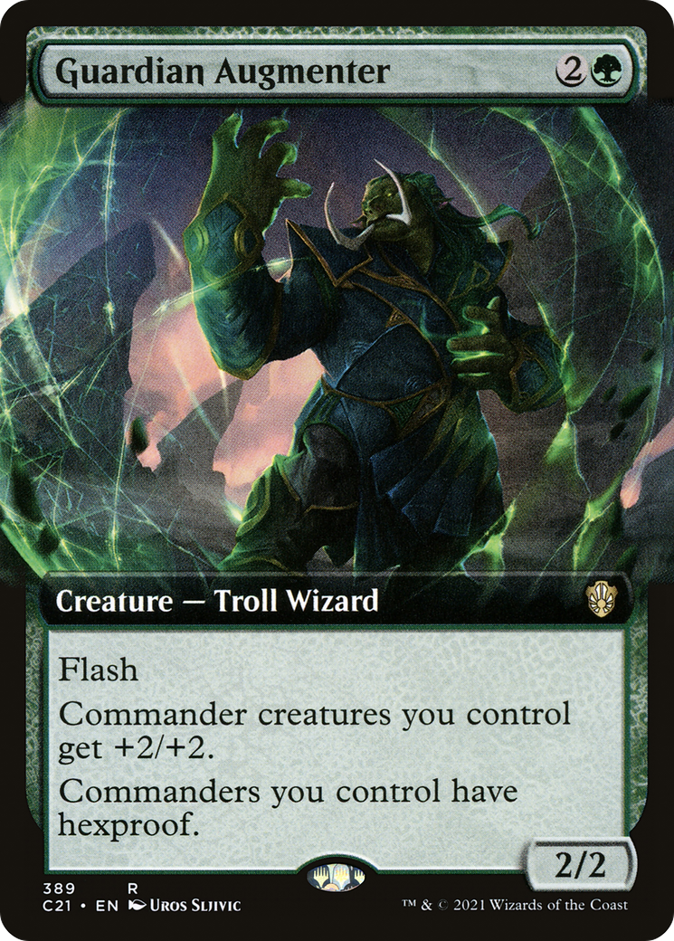 Guardian Augmenter (Extended Art): (Extended Art) [Commander 2021]