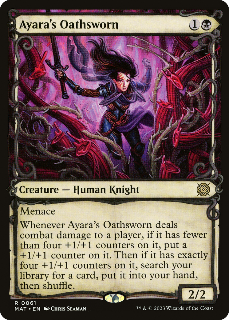 Ayara's Oathsworn (Showcase) - March of the Machine: The Aftermath: (Showcase)