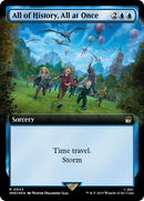 All of History, All at Once (Extended Art) (Surge Foil) - Doctor Who: (Extended Art) Foil