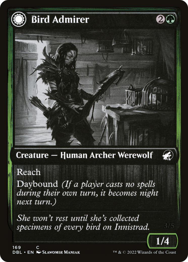 Bird Admirer - Innistrad: Double Feature: (Double Faced Transform)
