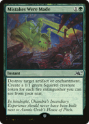 Mistakes Were Made (Galaxy Foil) - [Unfinity] Foil