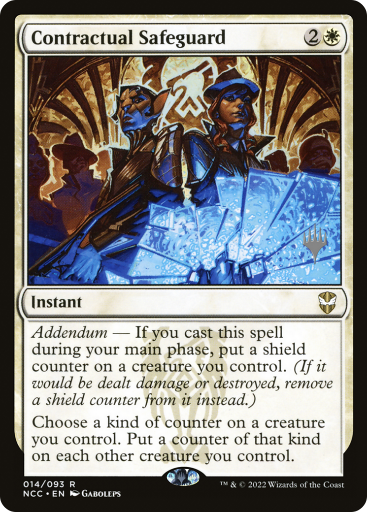 Contractual Safeguard [New Capenna Commander Promos] Foil