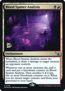 Blood Spatter Analysis - Murders at Karlov Manor Promos Foil