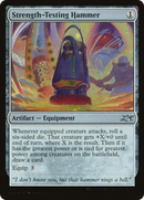 Strength-Testing Hammer (Galaxy Foil) [Unfinity]