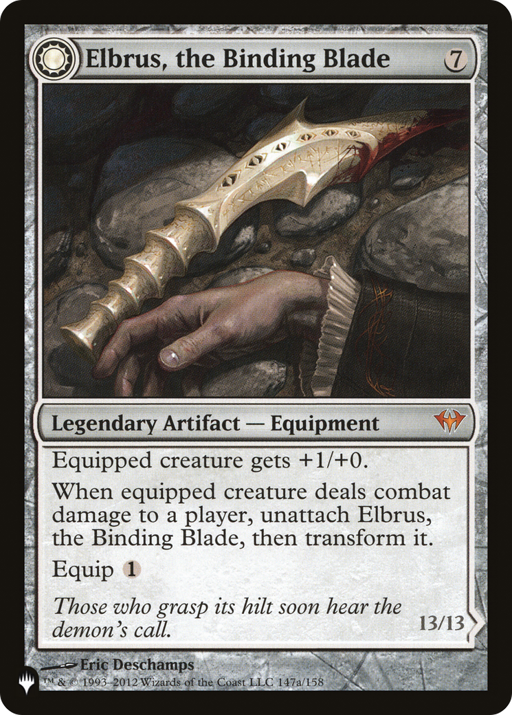 Elbrus, the Binding Blade: (Double Faced Transform) [The List]