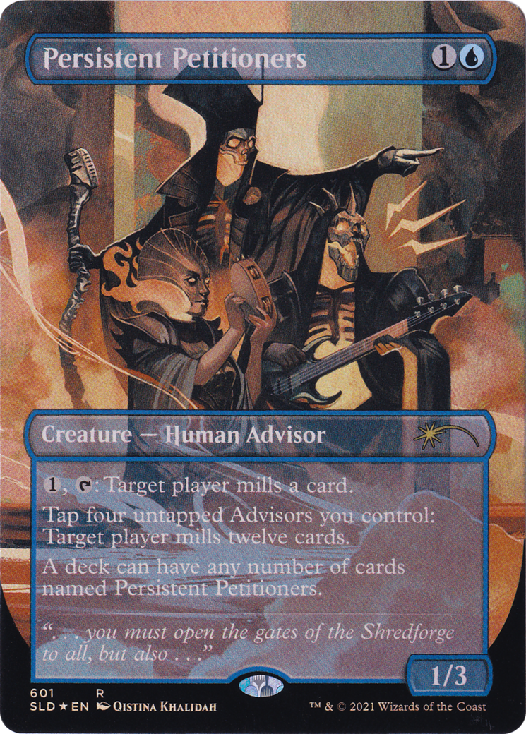 Persistent Petitioners (601) [Secret Lair Drop] (Borderless) Foil
