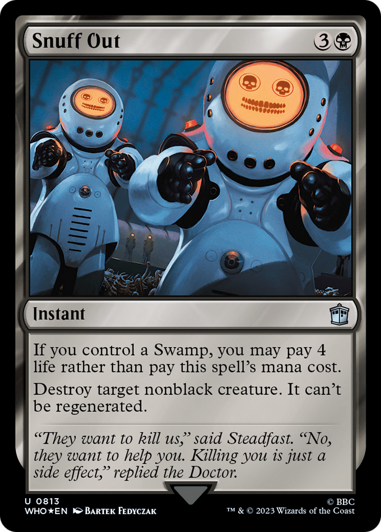 Snuff Out (Surge Foil) - [Doctor Who] Foil