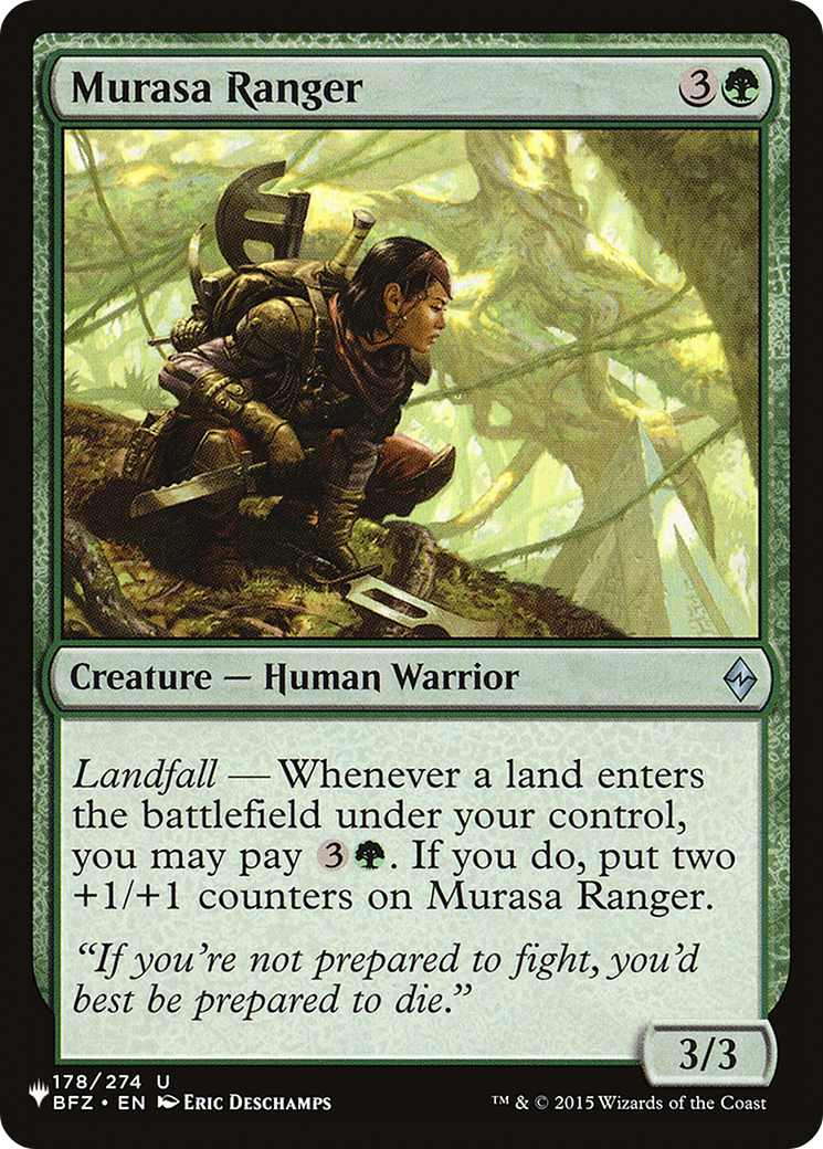 Murasa Ranger - [The List]