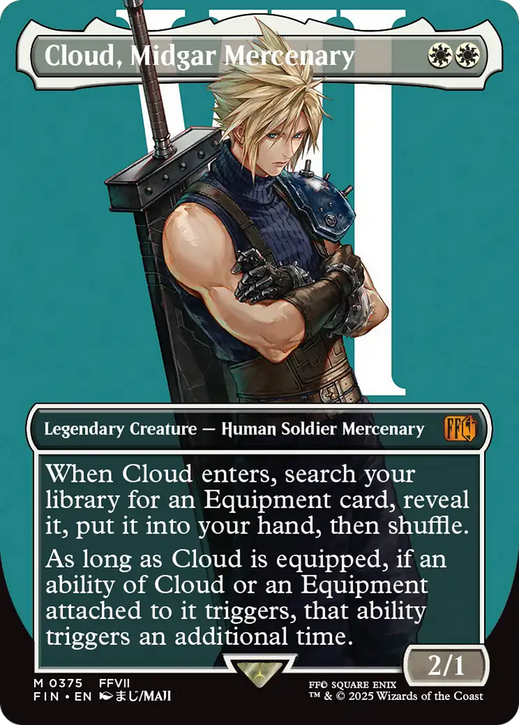 Cloud, Midgar Mercenary (Borderless) - FINAL FANTASY