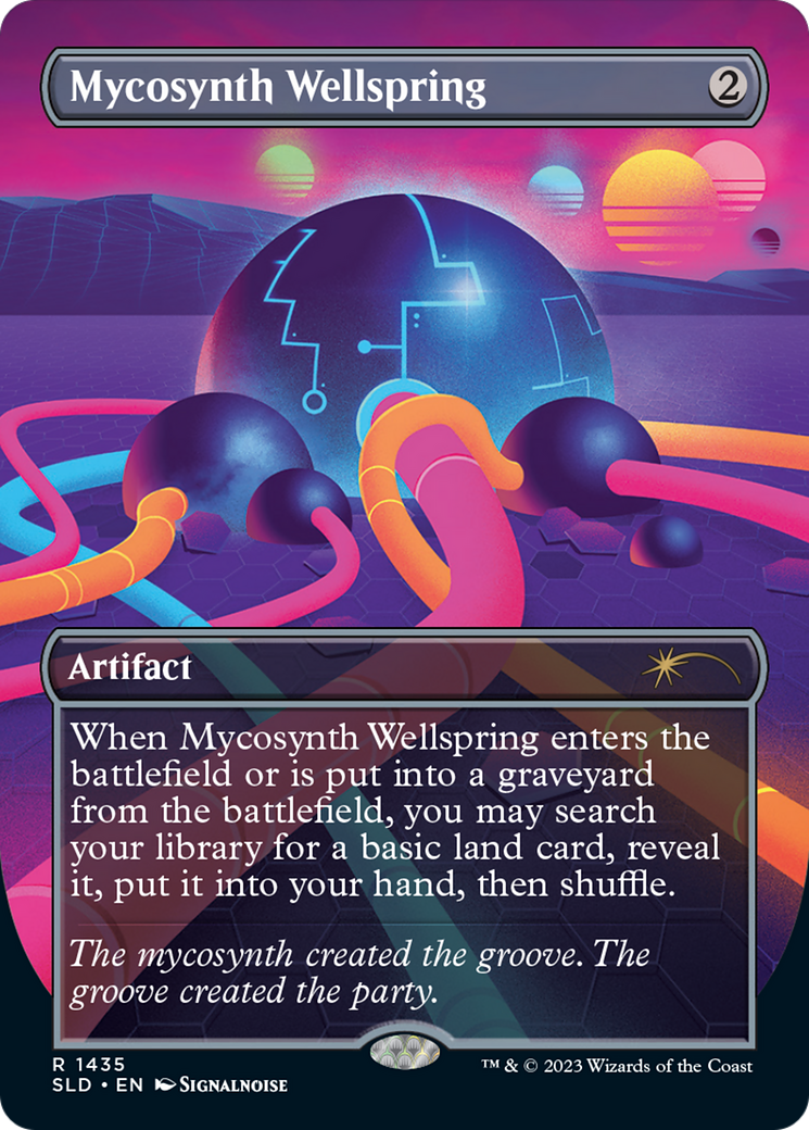 Mycosynth Wellspring [Secret Lair Drop] (Borderless)