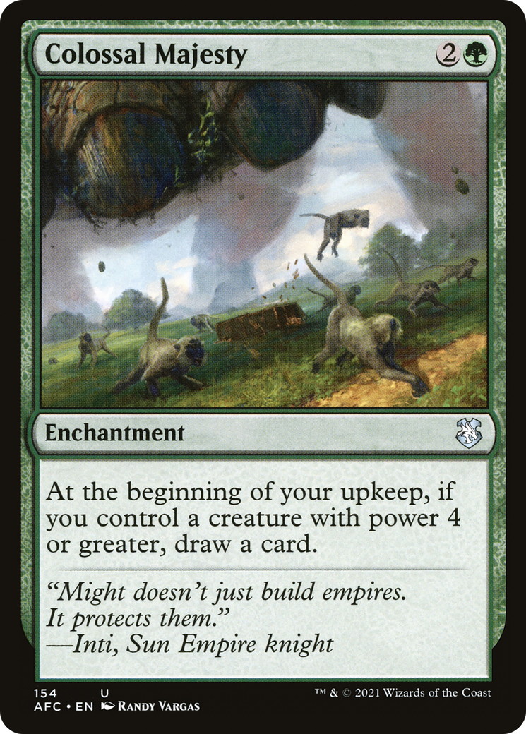 Colossal Majesty [Forgotten Realms Commander]