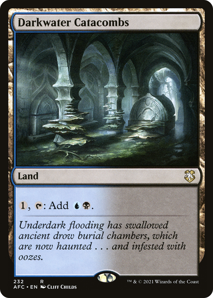 Darkwater Catacombs [Forgotten Realms Commander]