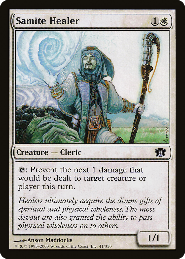 Samite Healer [Eighth Edition]