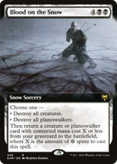 Blood on the Snow (Extended Art) - Kaldheim: (Extended Art, snow)
