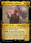 Bilbo, Birthday Celebrant (Showcase Scrolls) - Tales of Middle-earth Commander: (Showcase)