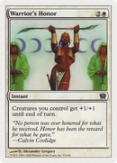 Warrior's Honor [Ninth Edition]