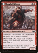 Fearful Villager: (Double Faced Transform) [Innistrad: Crimson Vow]