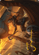 Eivor, Battle-Ready Art Card (Gold-Stamped Signature) - Assassin's Creed Art Series (Borderless)