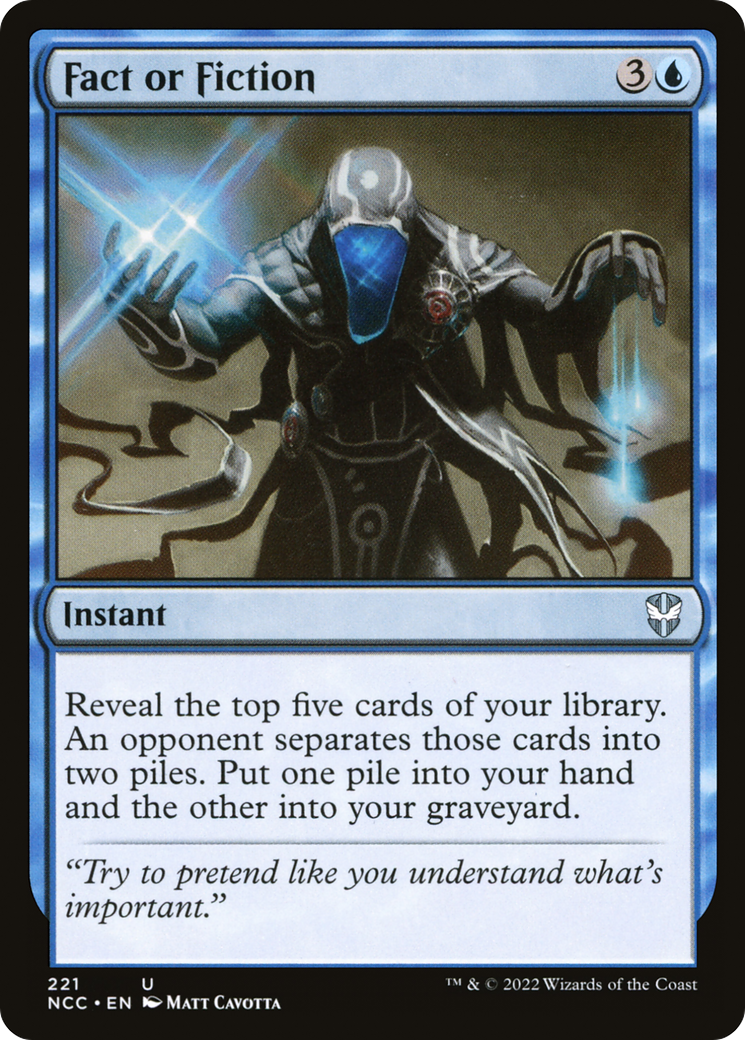 Fact or Fiction [New Capenna Commander]