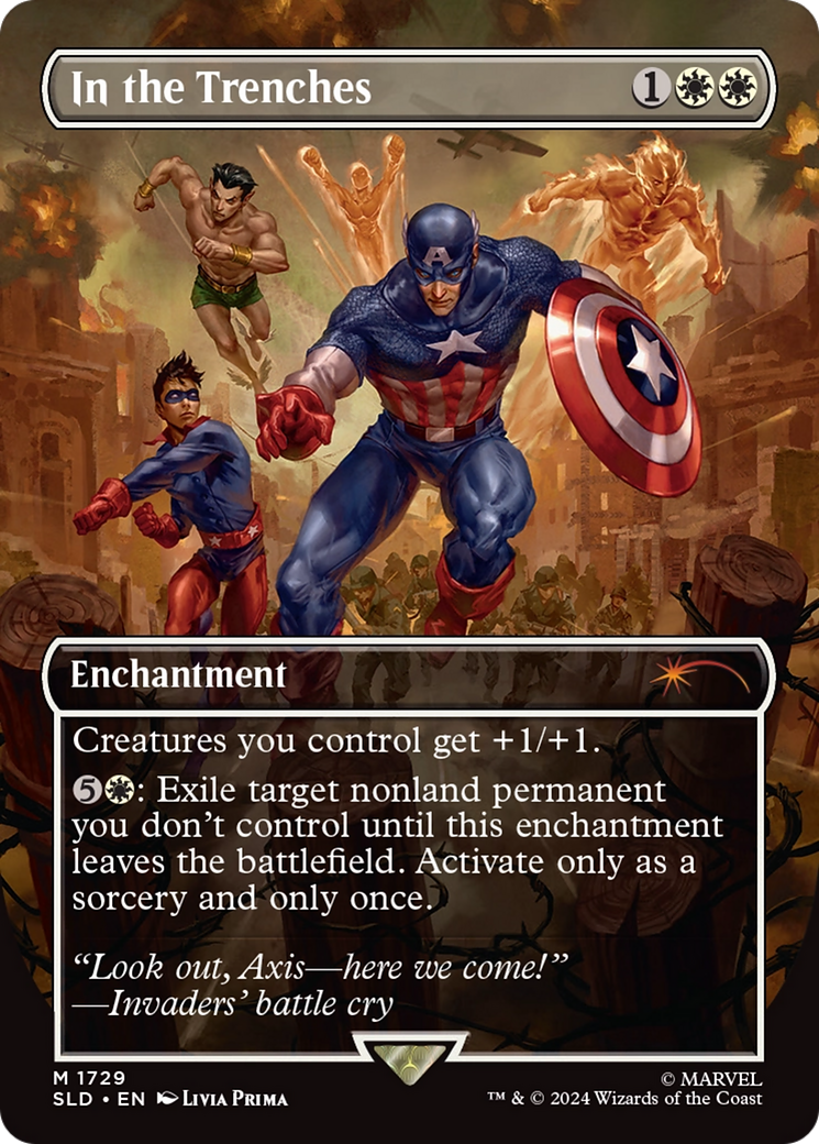 In the Trenches (Borderless) [Secret Lair Drop]