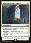Authority of the Consuls - [The List]